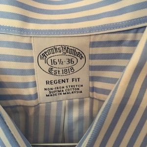 Brooks Bros stripe shirt